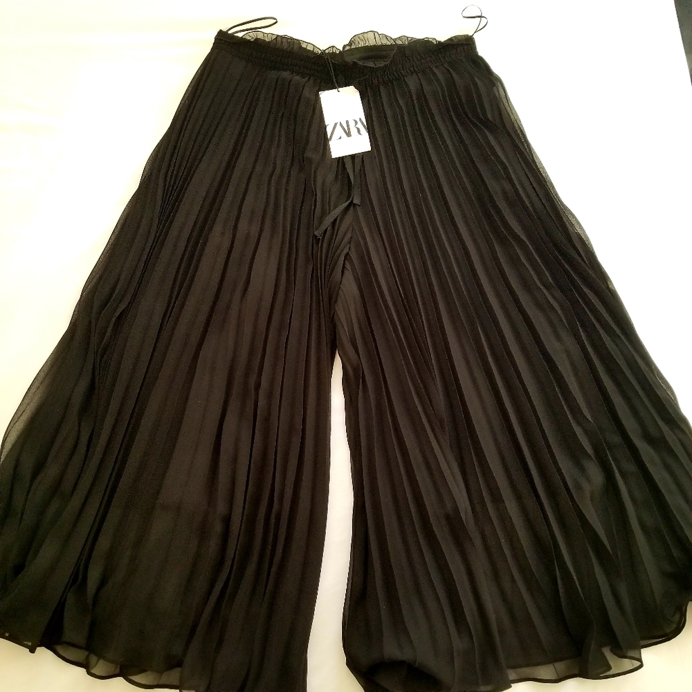 Zara pleated pants
